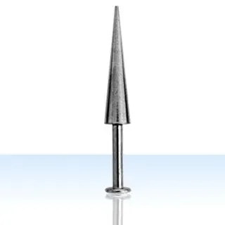 🦚 Piercing Labret mit langer Spitze aus Stahl 1.2 und 1.6mm Stecker