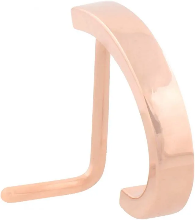 🦚 Nasenstecker Spirale Chirurgenstahl roségoldfarbig modernes Design 0.8mm Stärke